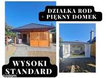 działka ROD + domek - wysoki standard - Leszno - ul. Kosmonautów