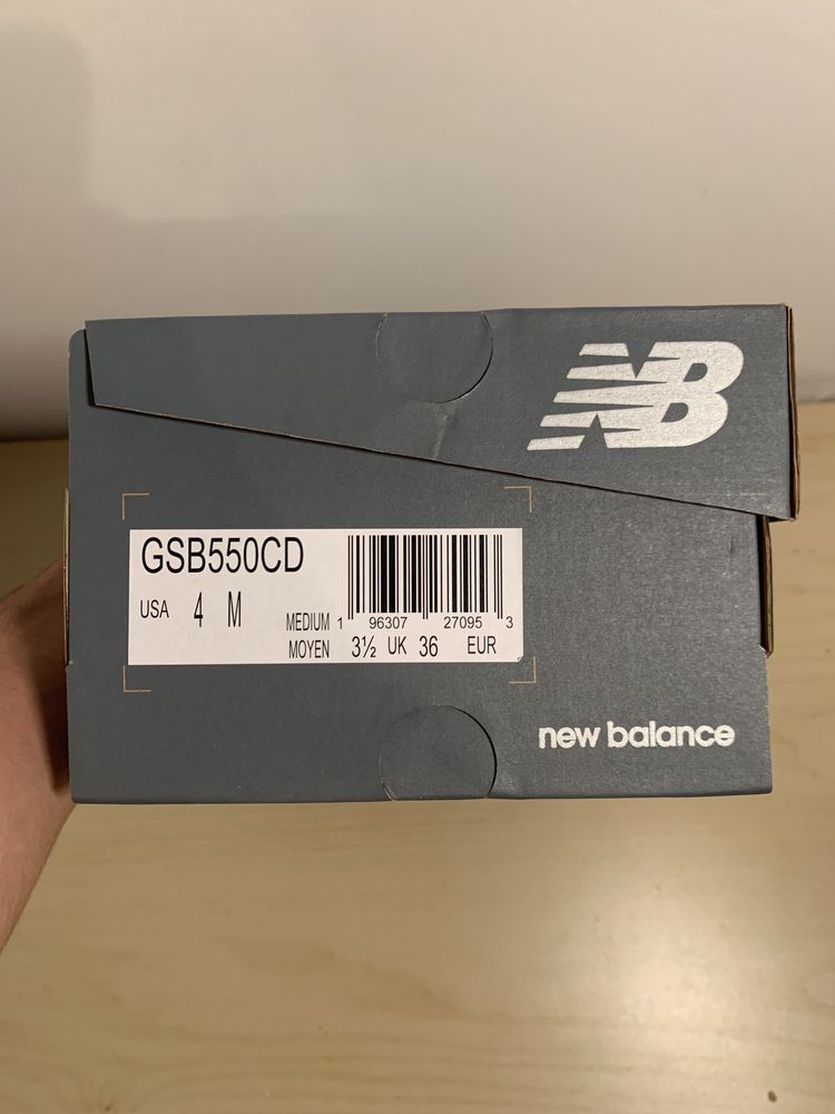 New Balance 550 White Pink