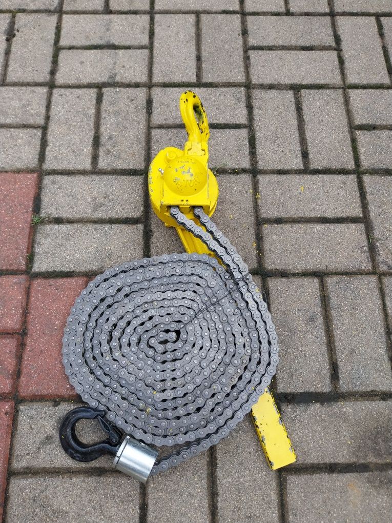 Wciągarka łańcuchowa ręczna ruk cuk yale 750kg