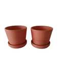 Conjunto 2 vasos terracota IKEA Brunbär