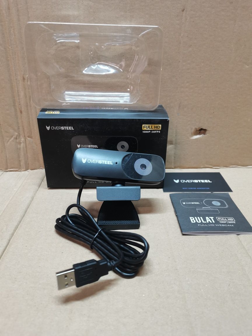 Oversteel - Bulat Webcam 1080P Full HD z mikrofonem