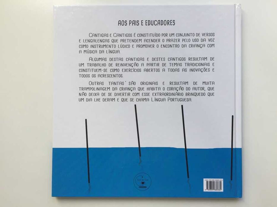 Livro Cantigas e Cantigos - Plano Nacional de Leitura 1ºano