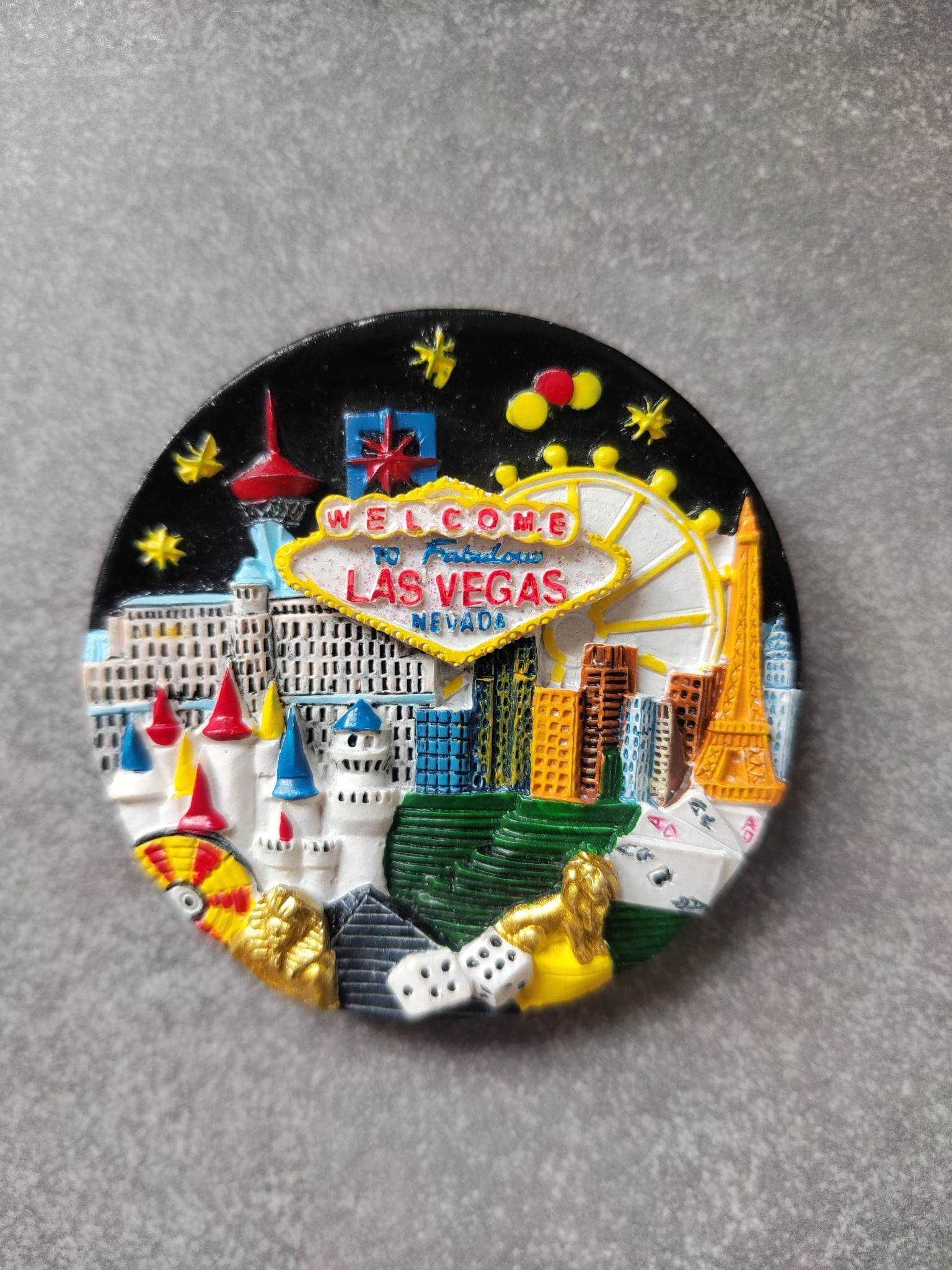 Magnes na lodówkę Welcome to Fabulous LAS VEGAS - Nevada magnesy 3d