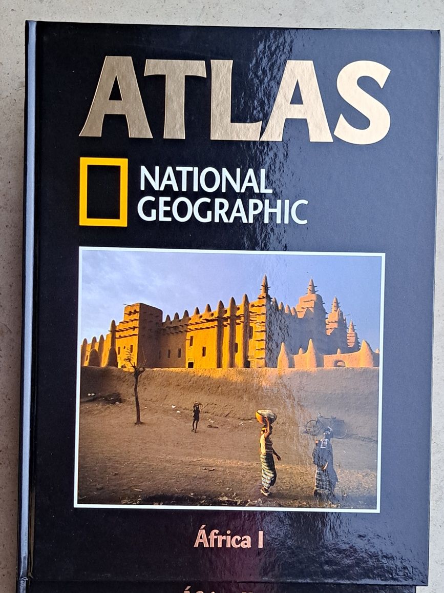 Livros ATLAS - National Geographic LOTE 5 livros 10€