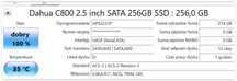 3Dyski SSD DAHUA 256GB - Crucial 240GB - GoodRam CX300 120GB - 100% OK