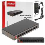PFS3010-8ET-96-V2 - switch PoE 8-port + 2 RJ45