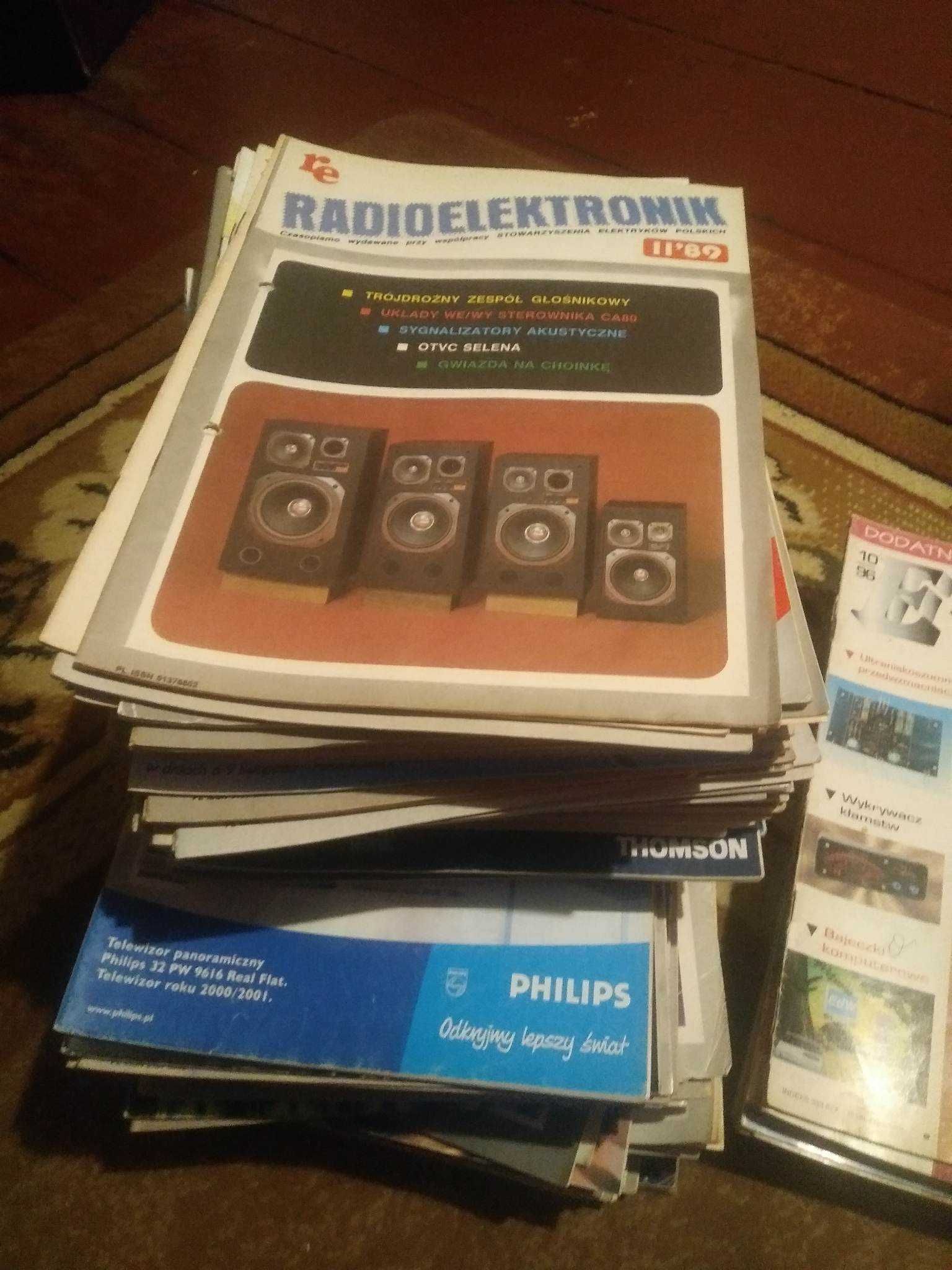 Czasopisma radioelektronik , elektronika dla wszystkich .