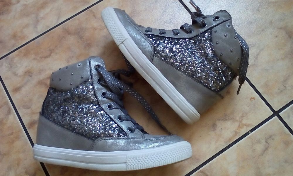 Buty na platformie dziewczece rozm.33