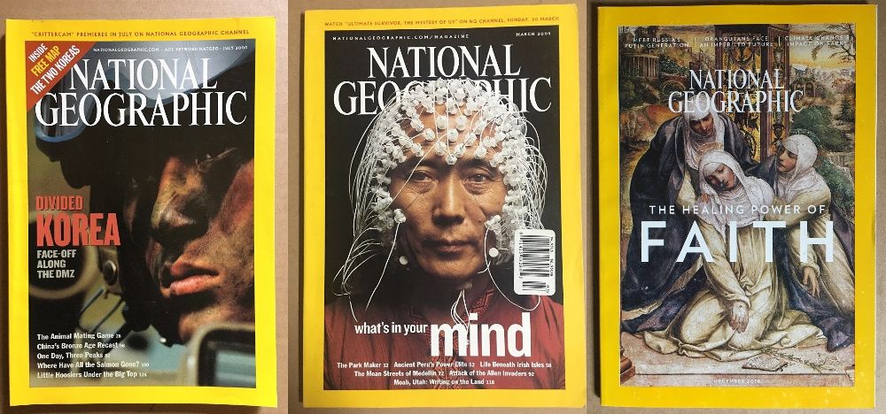 Revistas National Geographic (versão Inglesa)