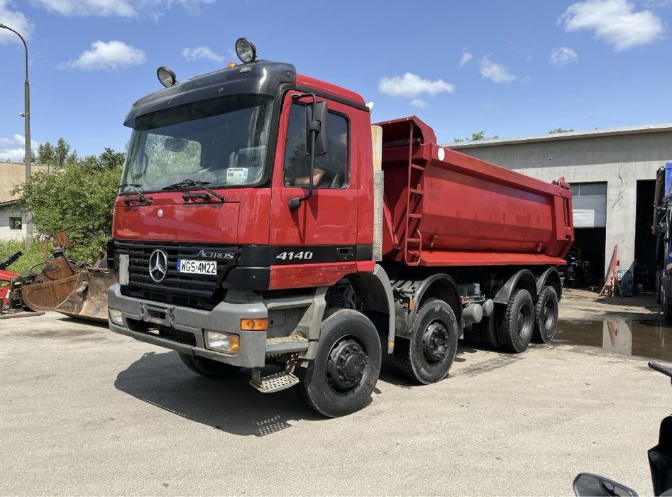 Wywrotka Mercedes Actros 4140 8x6