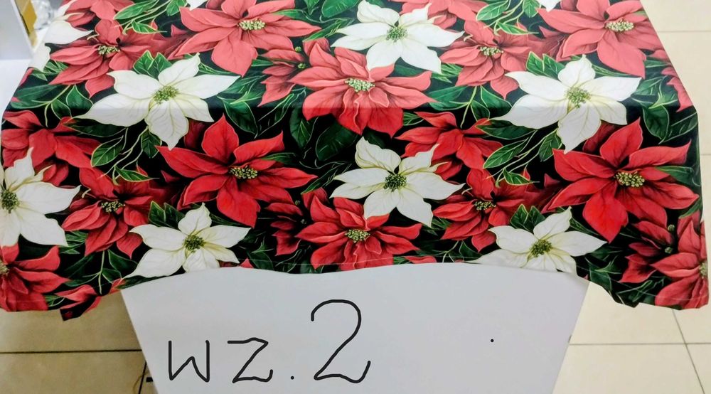 Obrus świąteczny Boże Narodzenie 110x160 wzory