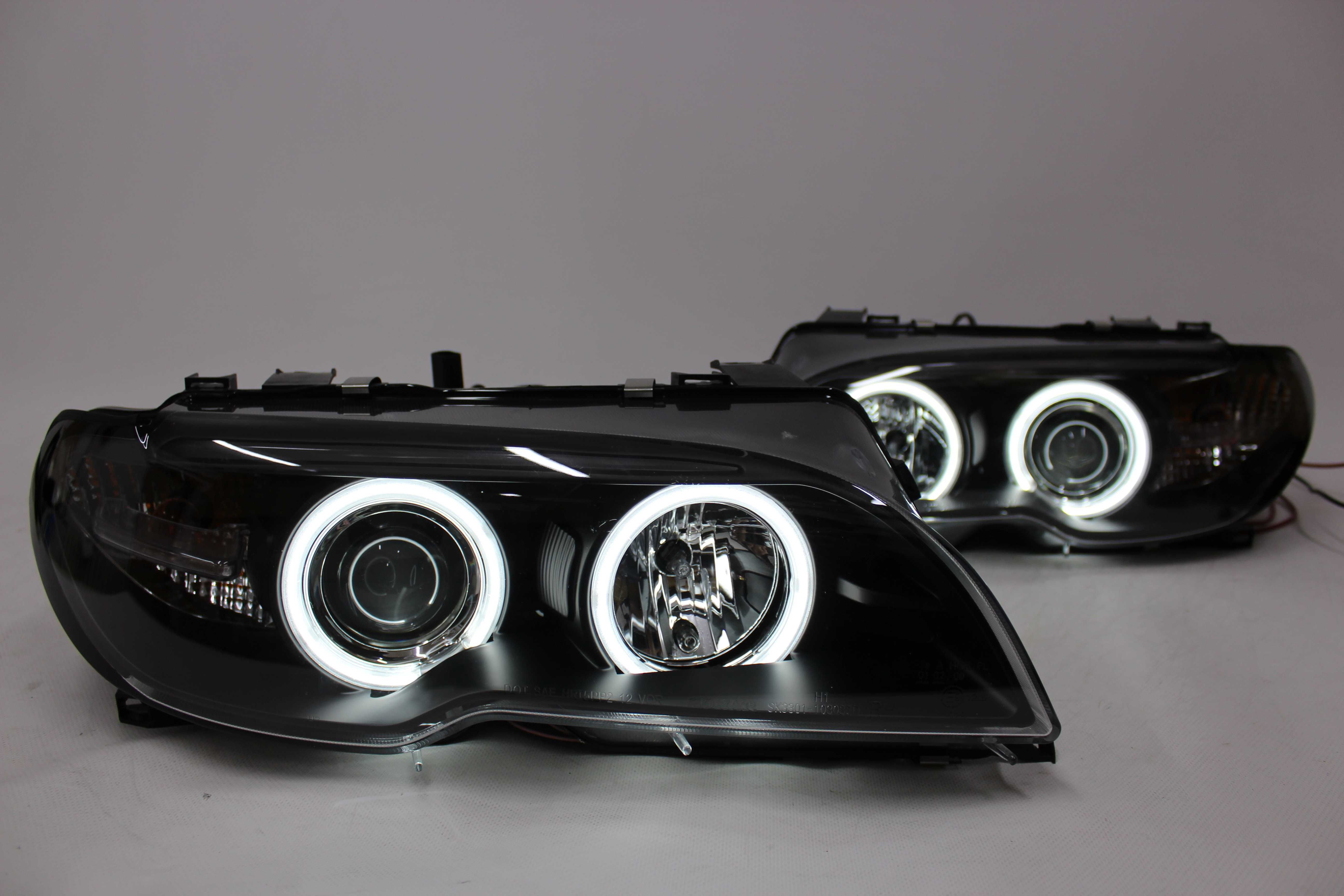 Lampy reflektory przednie przód BMW E46 COUPE 03-06 LCI CCFL XENON D2S