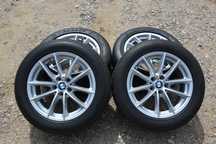 Komplet kół BMW alufelgi z letnimi oponami  Dunlop Sport 225/55 R17