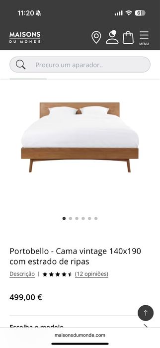 Cama de casal maison du monde