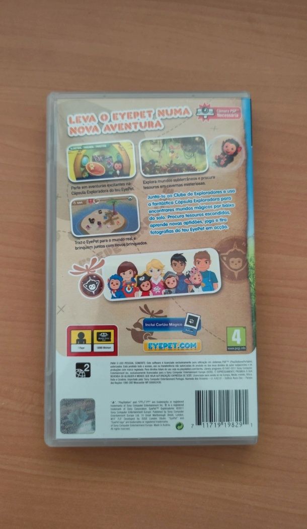 Jogo "EyePet Exploradores" para PSP