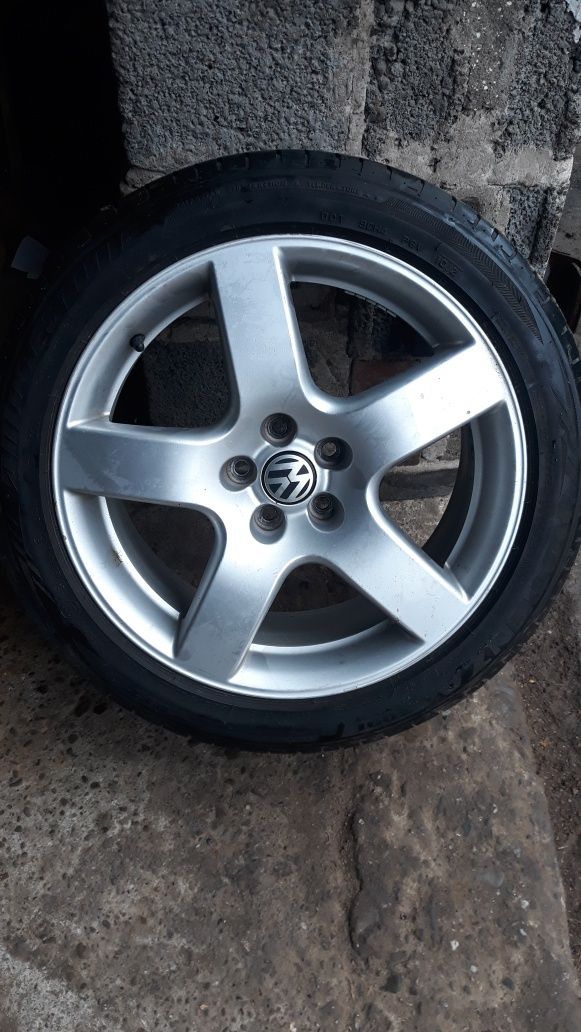 Alufelgi Borbet 5x100 17" Vw Golf Bora