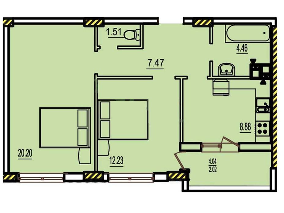 Продам 2-комнатную квартиру ЖК Розенталь Рассрочка на Год 0% комиссии