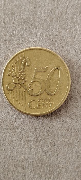 50 Cêntimos de 2002 Letra D  Alemanha