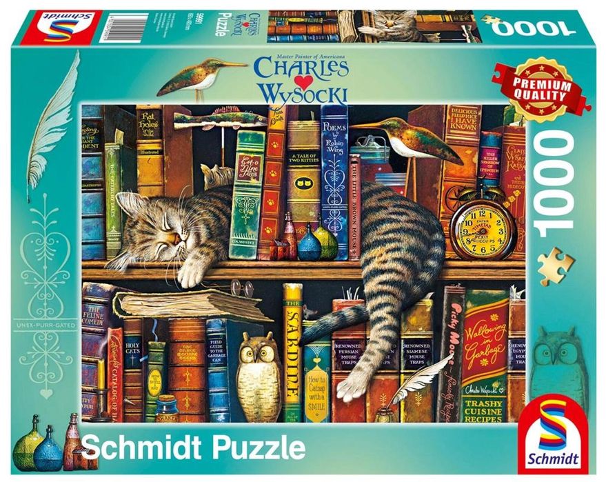 Puzzle 1000 Fryderyk - Pisarz G3 pudełko,282x382 mm