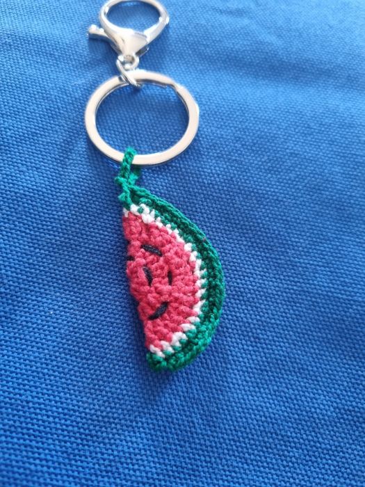Breloczek arbuz do kluczy lub torebki