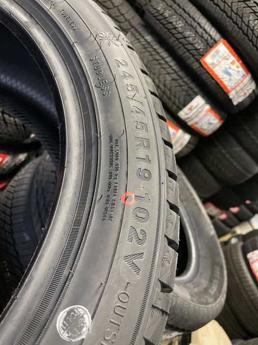 зимова резина гума 245/45 R19 a6 a7 bmw ford infinity NX tesla w222