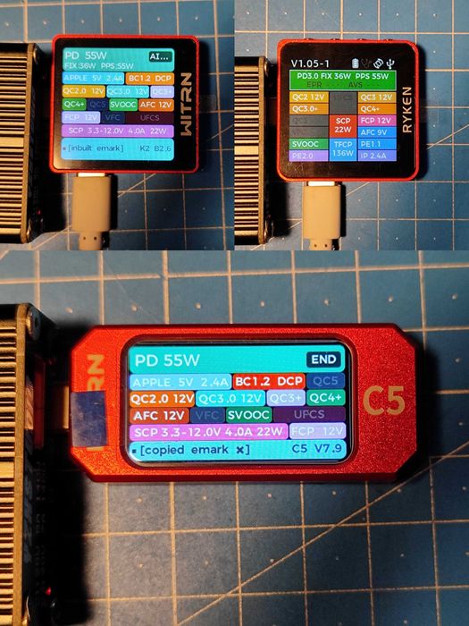 USB Tester -  C5 / K2 / RYKEN