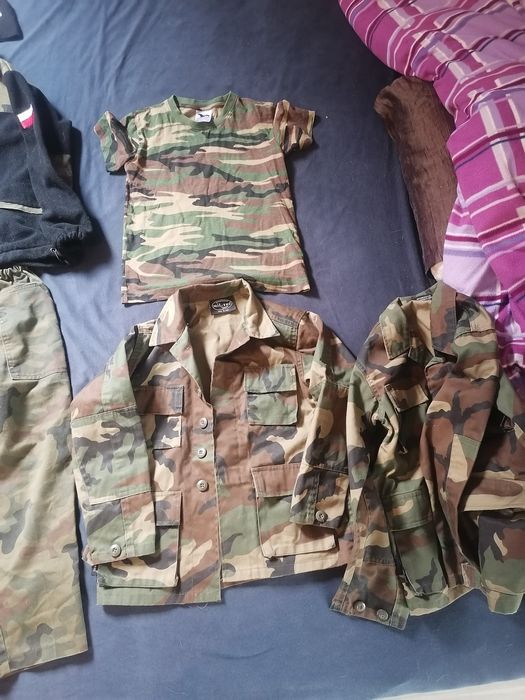 Przebranie dla dzieci. Mundurek wojskowy