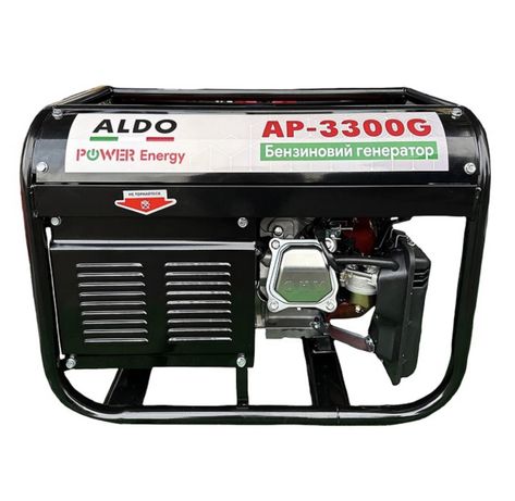 Генератор бензиновый ALDO AP-3300G (3.0-3.3 кВт, ручной стартер)