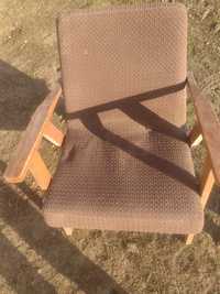 Fotel vintage z PRL-u