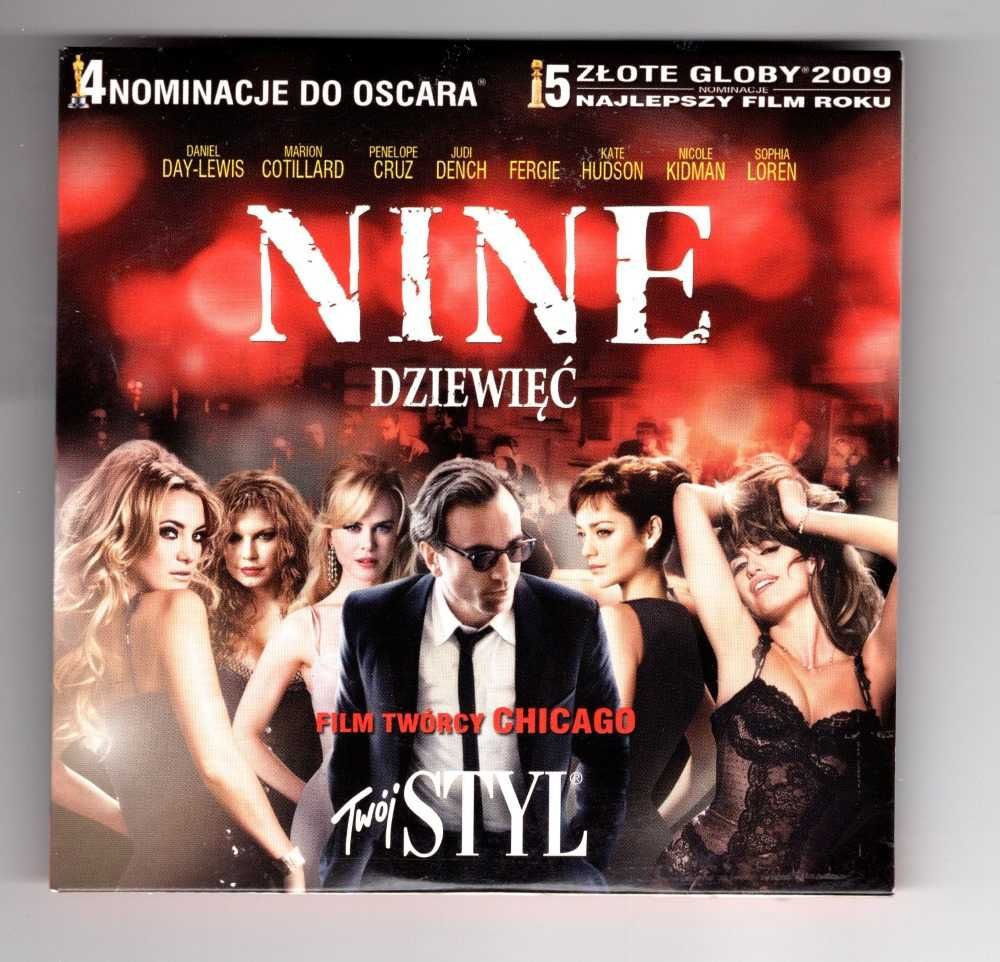 Nine Dziewięć (Nicole Kidman, Fergie) DVD