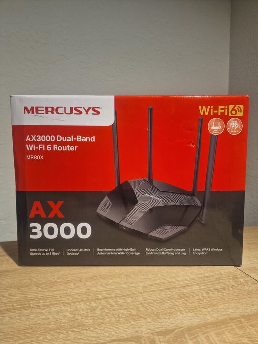 Маршрутизатор Mercusys MR80X