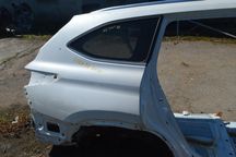 Рейлинги продольные Toyota Highlander 20- хром (01) 63470-0E200