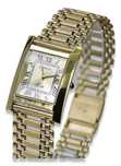Złoty zegarek bransoletą męski 14k 585 Geneve mw009y&mwb010y Katowice