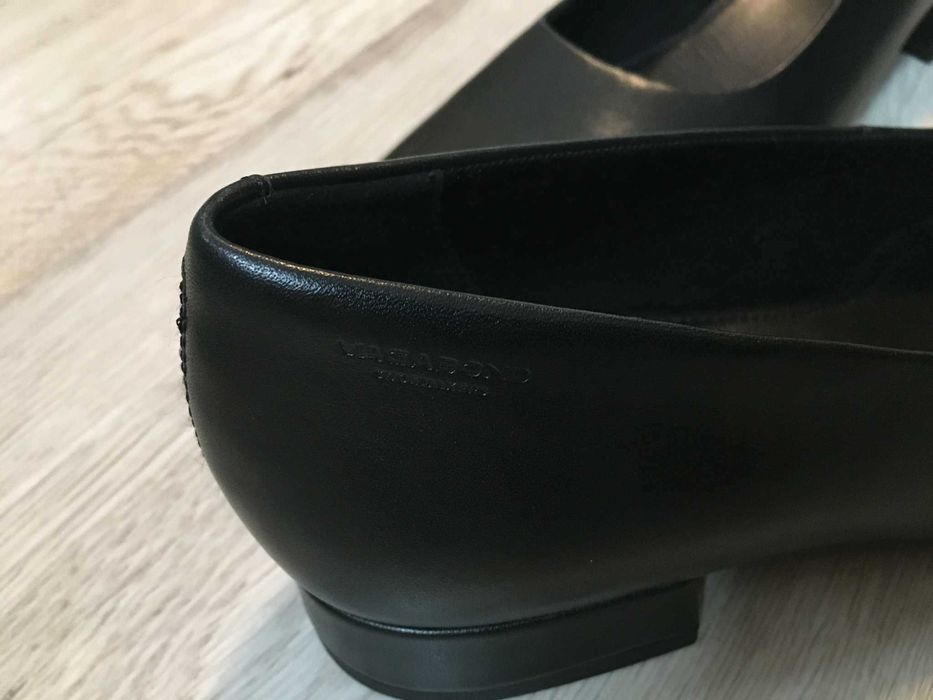 Debbi Vagabond 38 nowe czółenka czarne skóra