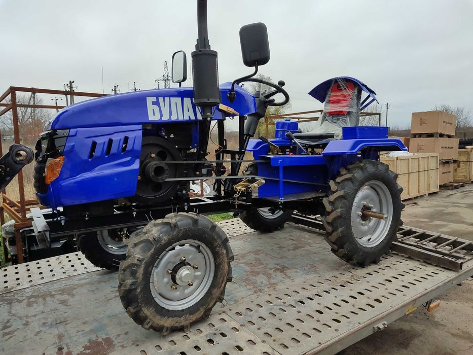 Трактор Булат 161 с фрезой и плугом 2025 года