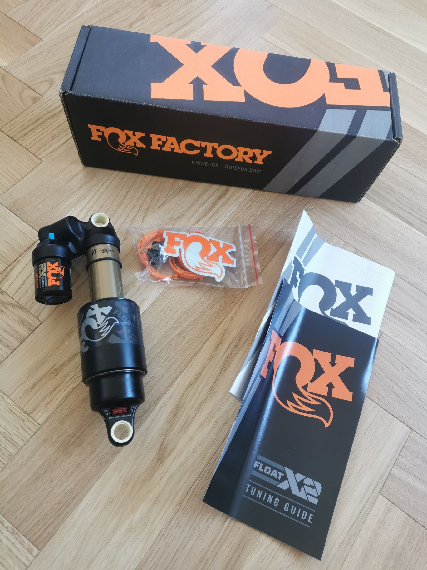 Nowy! Damper FOX X2 2024 Factory 210x55/52,5/50 FV 23%