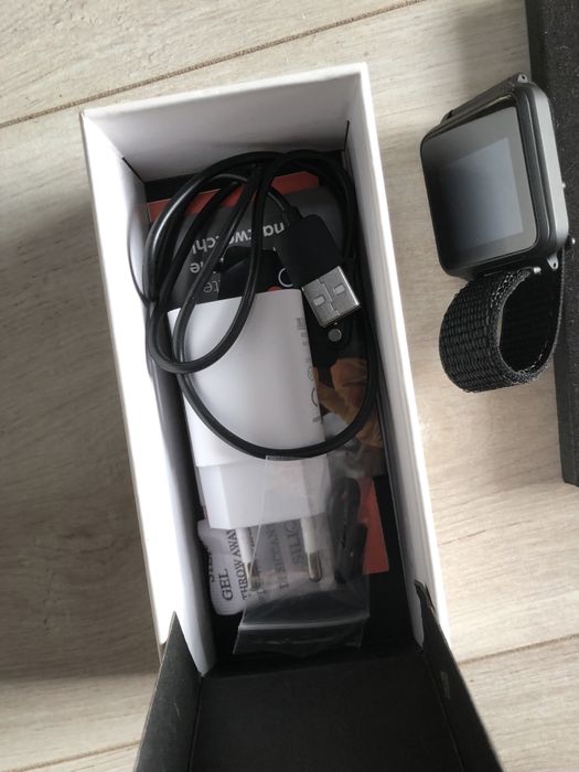 NIO 5 dziecięcy smartwatch, czarny