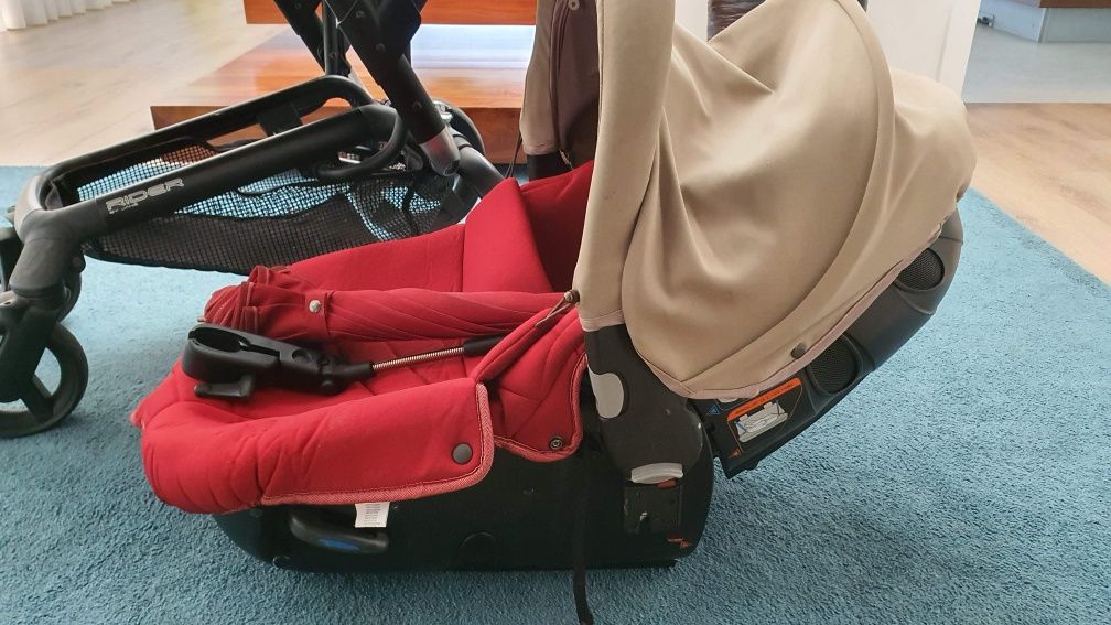 Conjunto de Carrinho de bebé