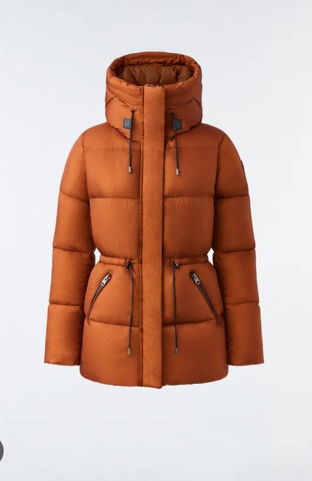 Mackage Freya orange jacket пуховик