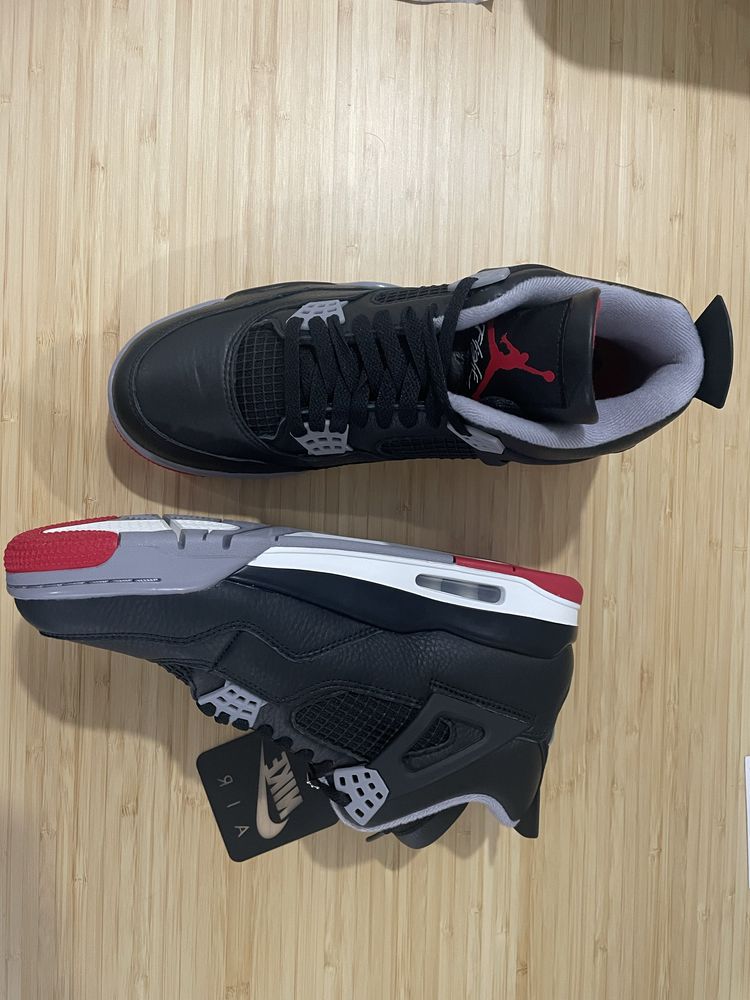 Air Jordan 4 Retro Bred Reimagined 42.5 e 43