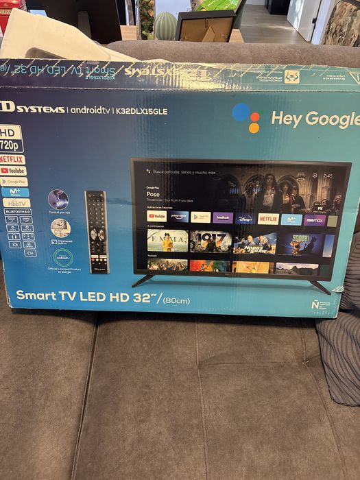 TV 32” smart led hd