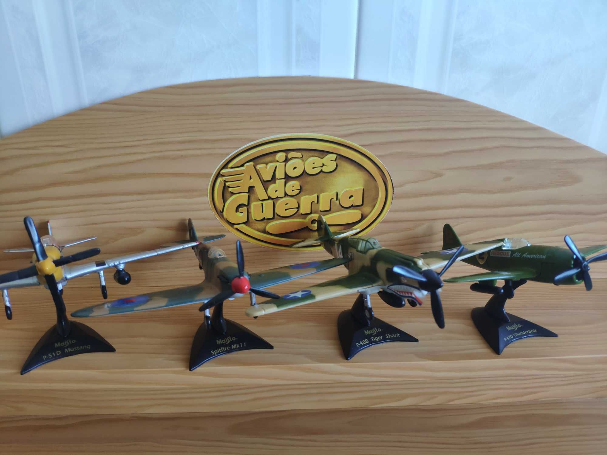 Coleção miniaturas Ediclub - Aviões de Guerra