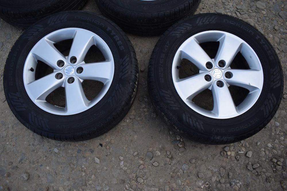 4X FELGA FELGI OPONY 225/65R17 suzuki vitara II 09R.oryginał