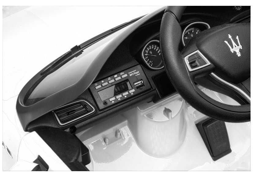 BAWIBUS.PL Auto samochód na akumulator MASERATI GHIBLI autko 4x 45W