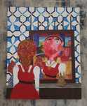 Vendo O espelho - pintura acrílica (Vendido)