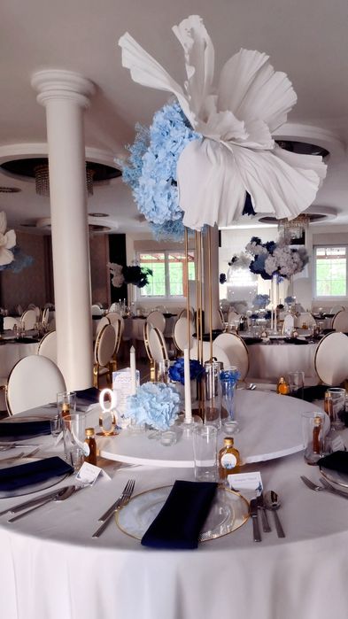 Dekoracja ślubna, kościoła, wesela, sali weselnej