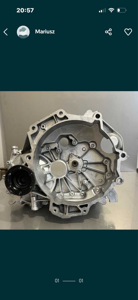 Skrzynia Biegów QXH 1,2,1,4 TSI,TFSI,VW,Skoda,Audi,Seat,GWARANCJA!!!