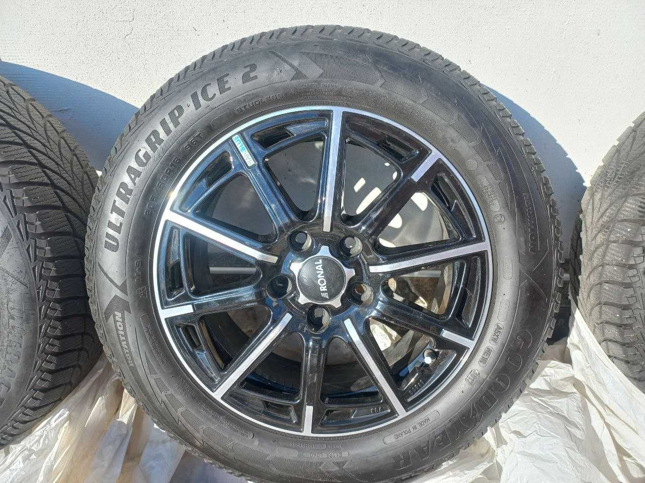 Диски RONAL R16 5x114.3 гума зима Good Year Ultragrip Ice 2 205/60 R16