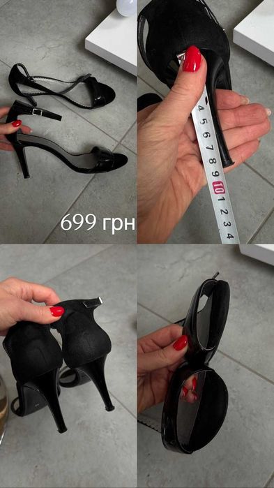 Стильные кожаные лодочки туфли босоножки размер 40 босоножки италия