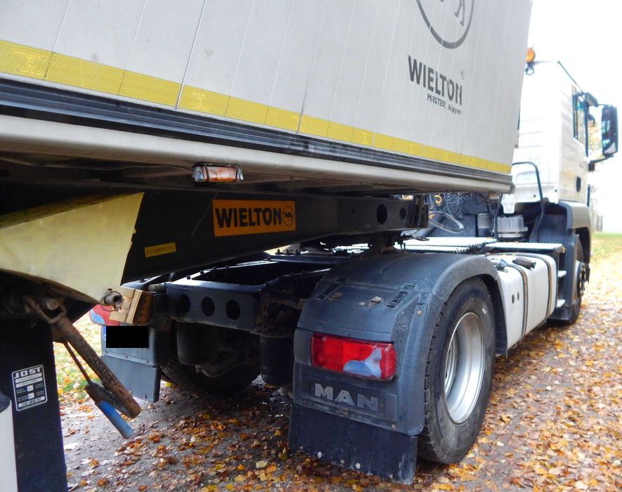 MAN TGS 18.480 z naczepą Wielton